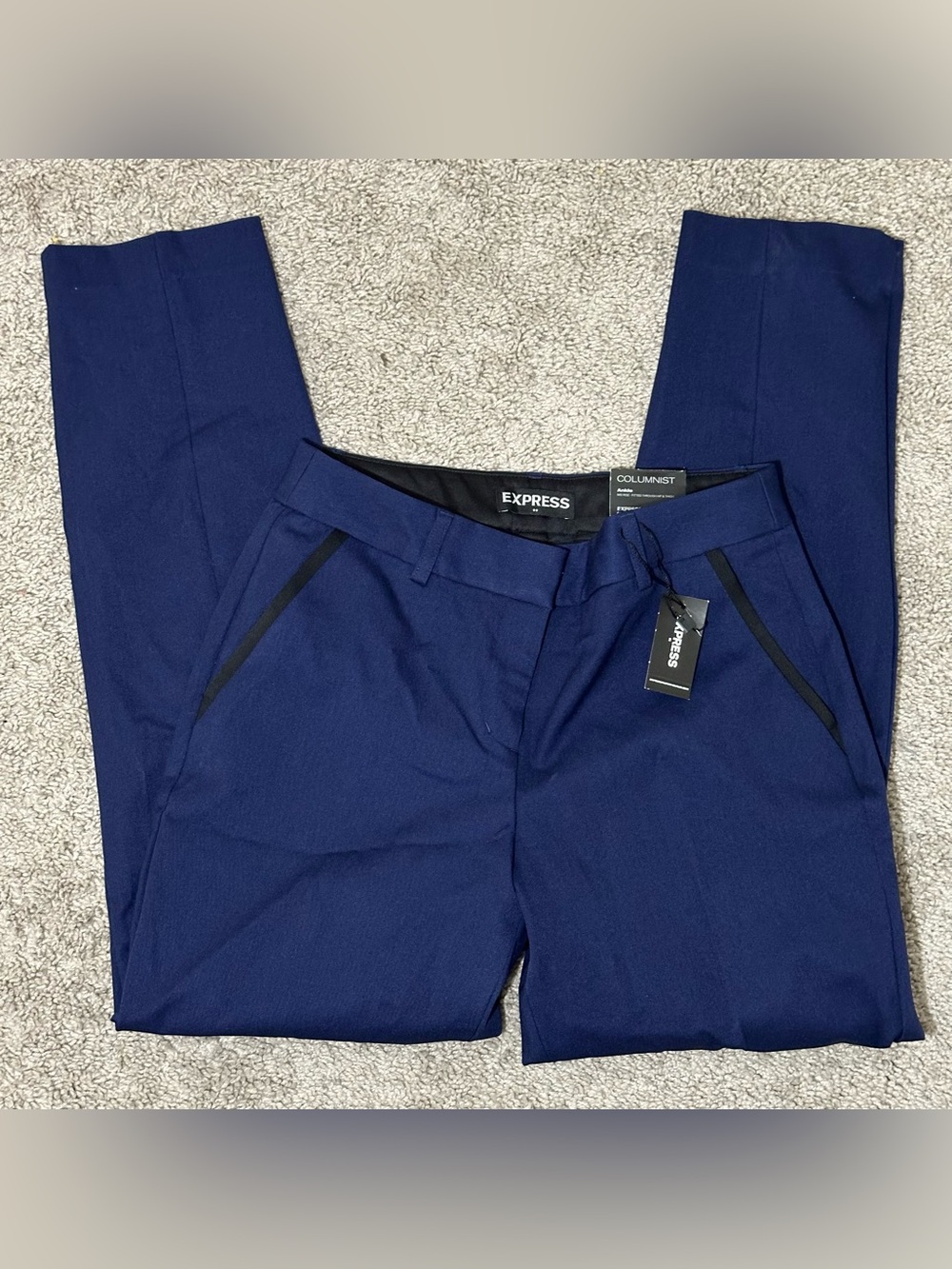 Express Men’s Navy Blue Dress Pants